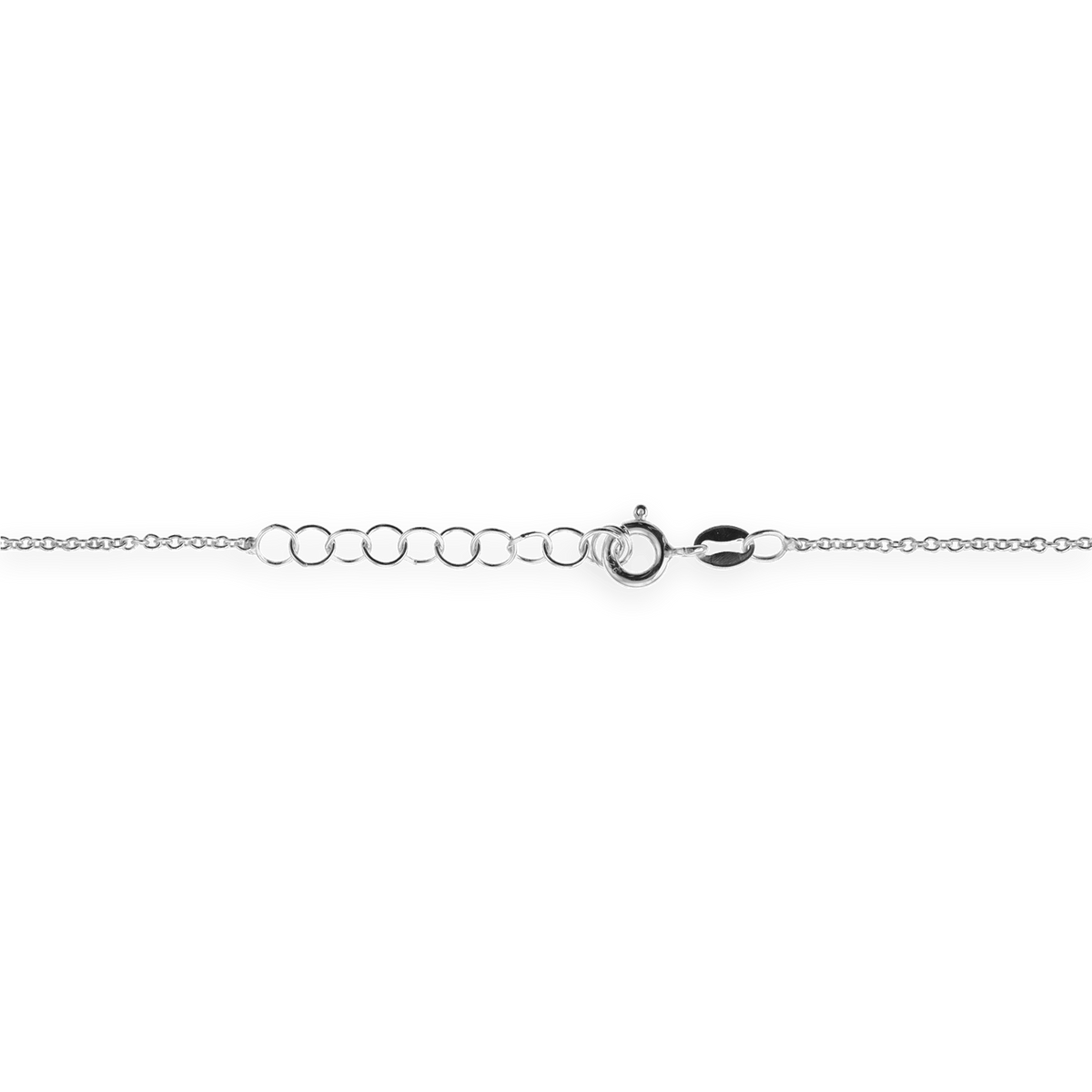 Collier Chapelet Argent 925 1mm Miraculeuse Pend 56mm Boules 2.5mm 42 à 45cm