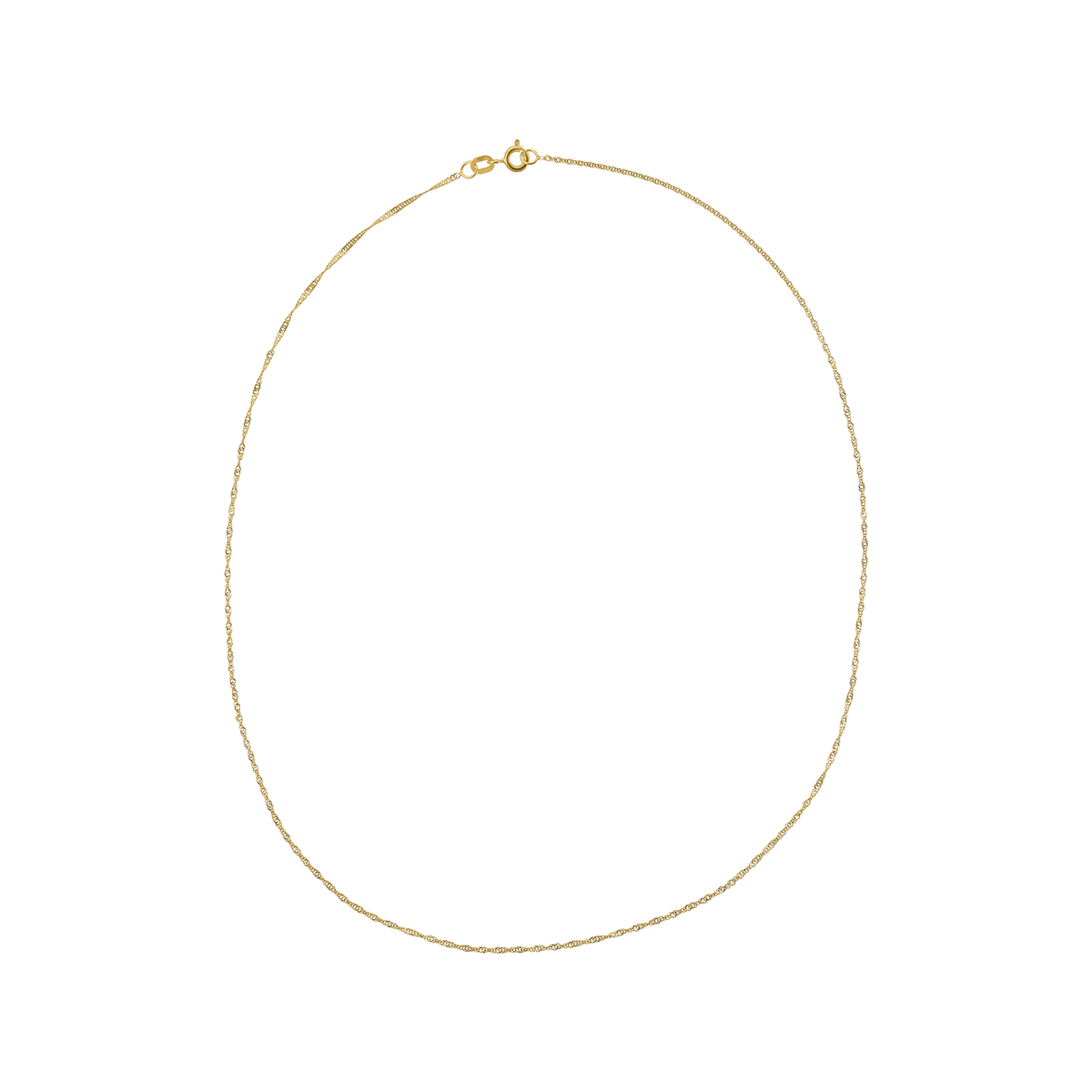 Collier singapour 1.2 millimètres 45 centimètres