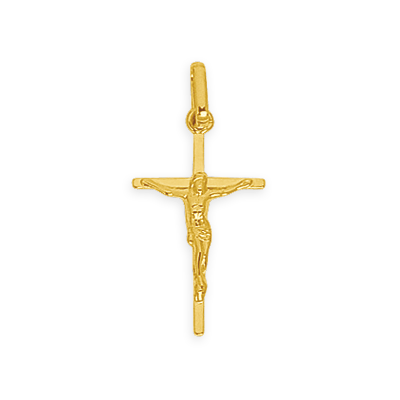 Pendentif croix Christ or750