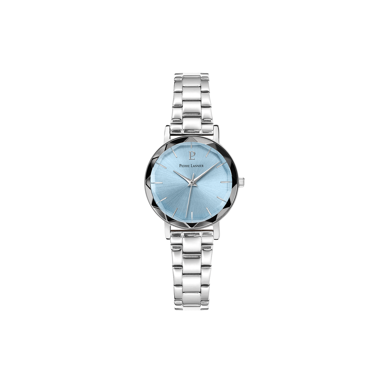Montre Femme MULTIPLES Cadran Bleu Bracelet Acier Argenté