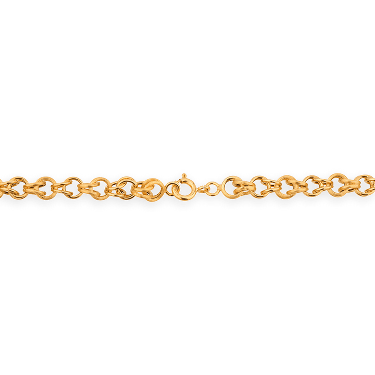 Collier chaîne or maille forçat diamanté allégé
