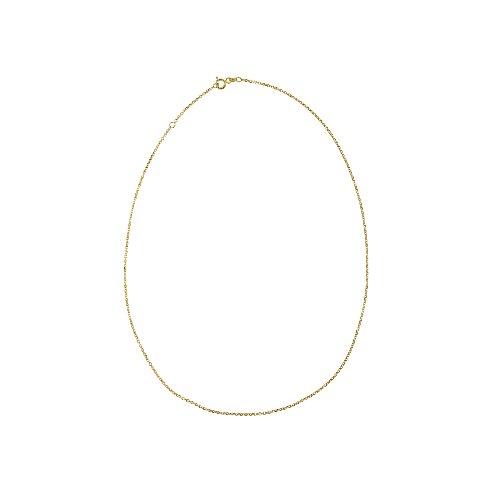 Collier forçat Diamanté 1.6 millimètres 45 centimètres