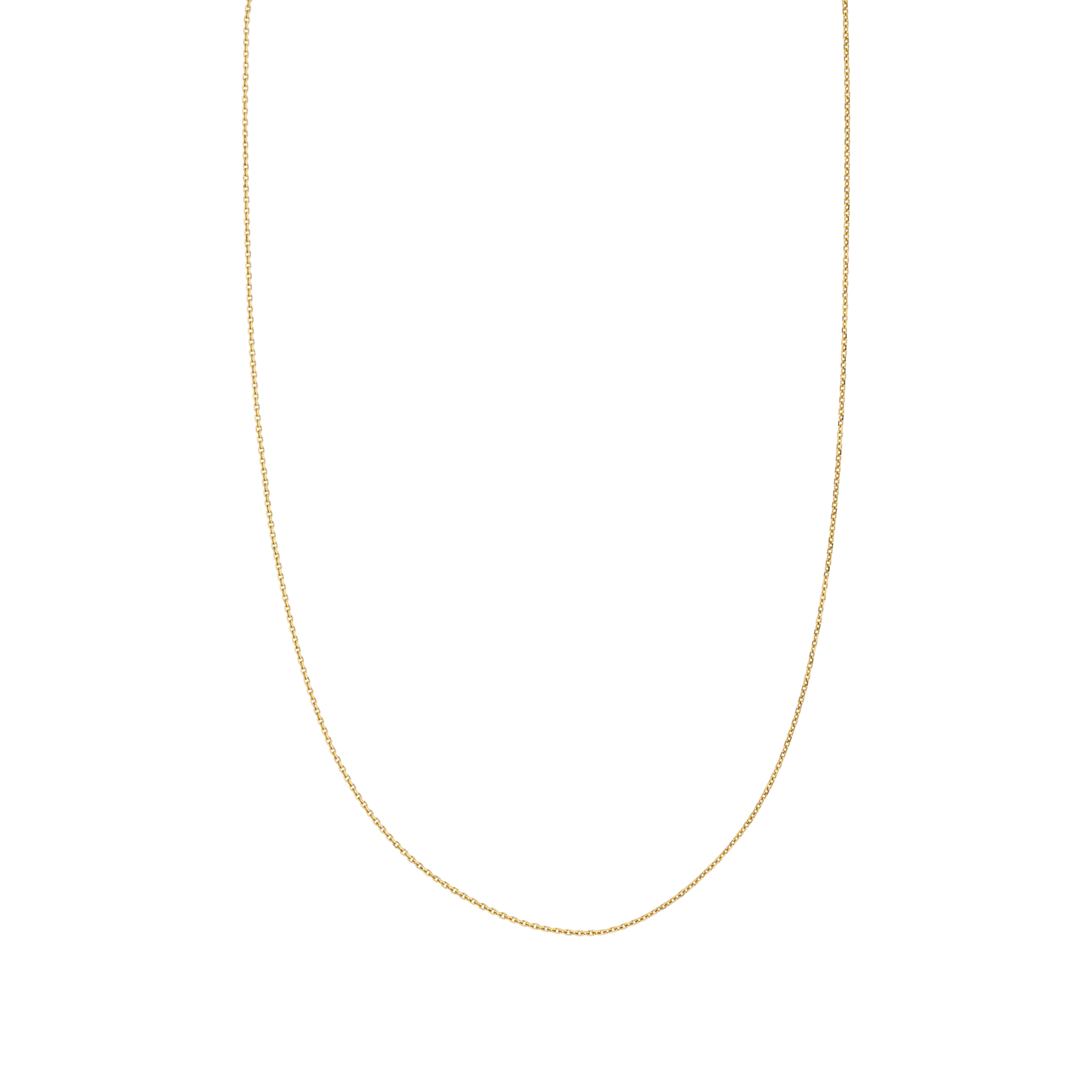 Collier forçat Diamanté 1.0 millimètre 45 centimètres