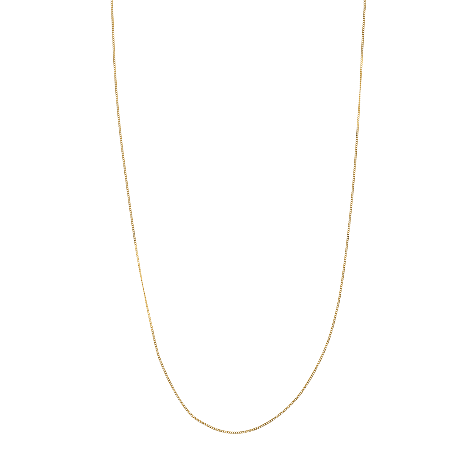 Collier Gourmette Diamanté 0.8 millimètres 45 centimètres