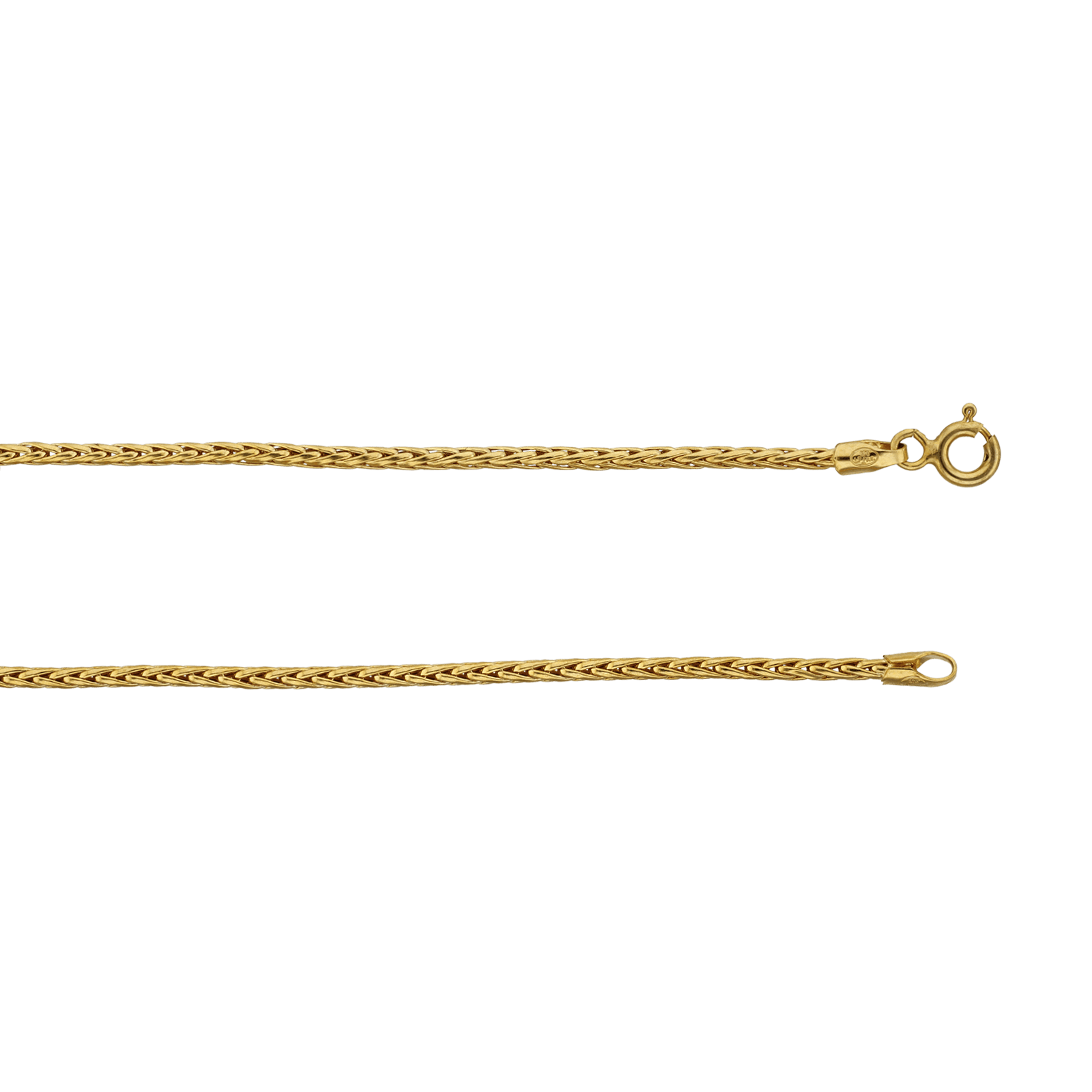 Bracelet palmier creux 2.0mm 18cm