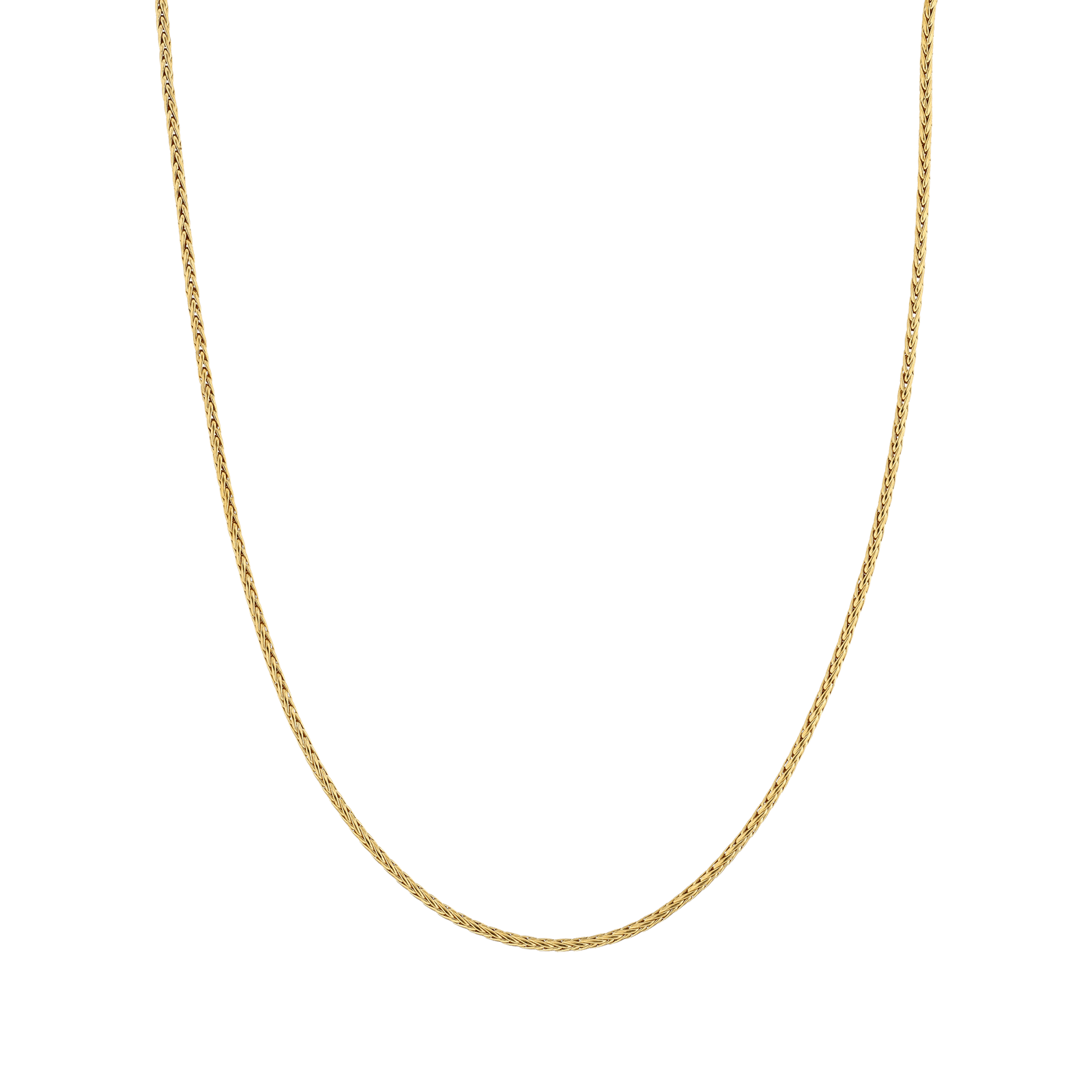 Collier maille palmier creux 2.0mm 45cm