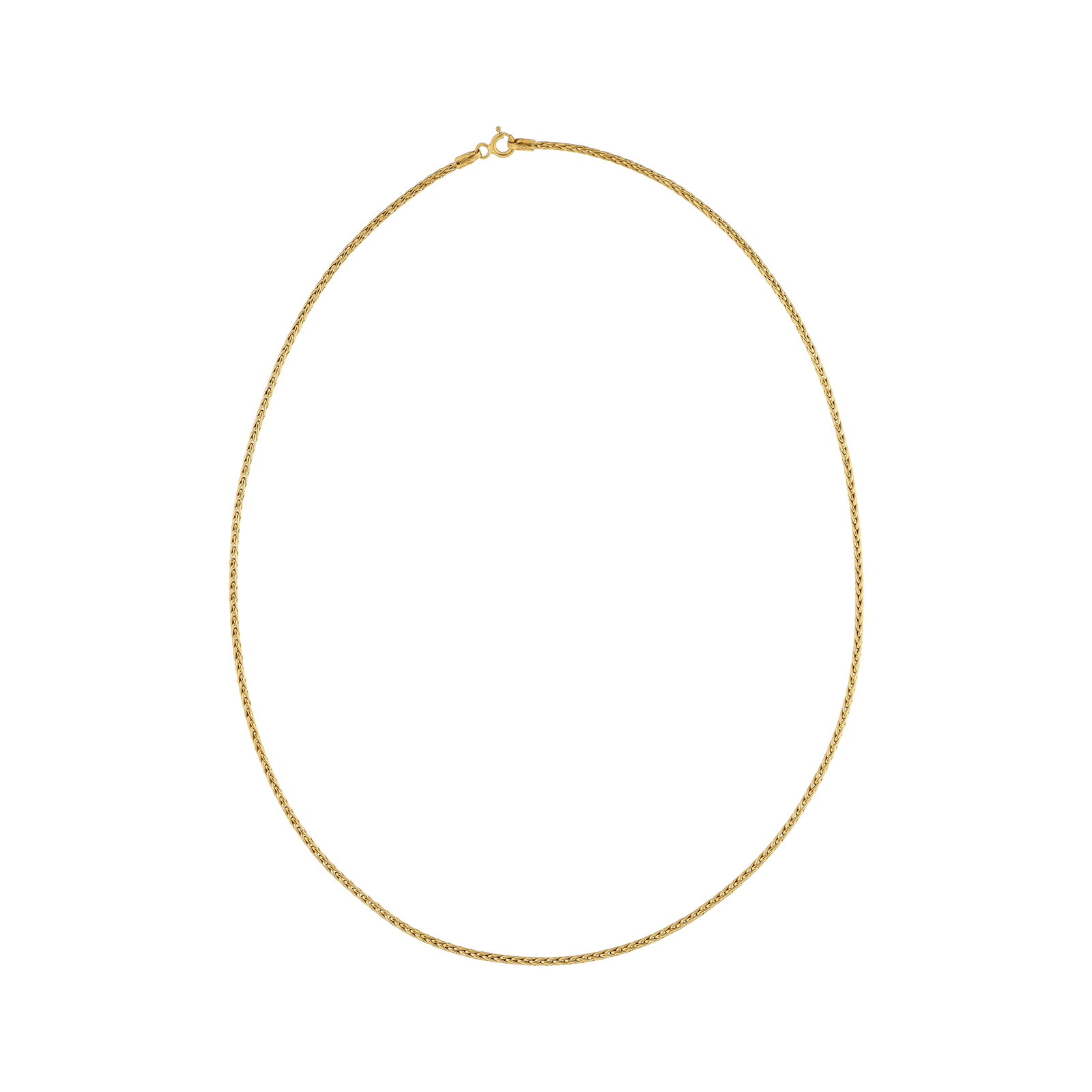 Collier maille palmier creux 2.0mm 45cm