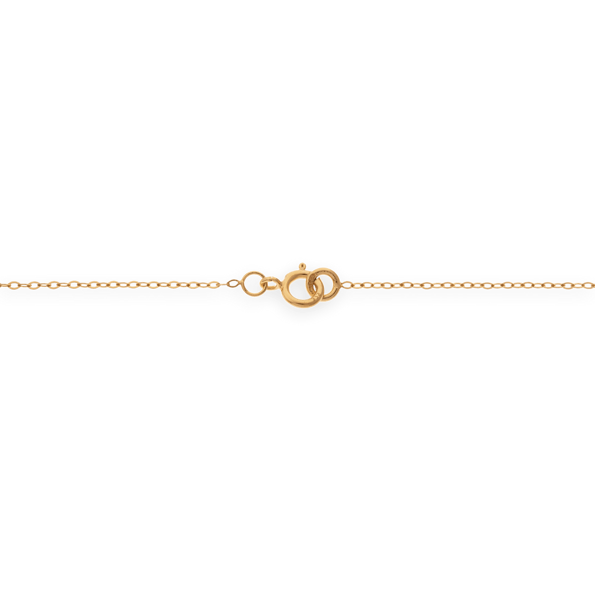 Collier Chaîne Or 375 Maille Forçat Miroir 0.9mm 40cm