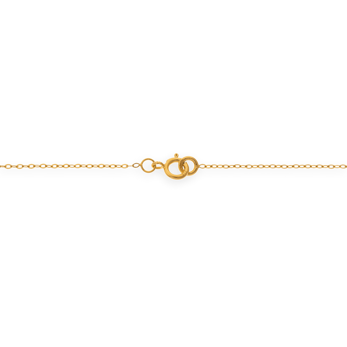 Collier Chaîne Or 375 Maille Forçat Miroir 0.9mm 45cm