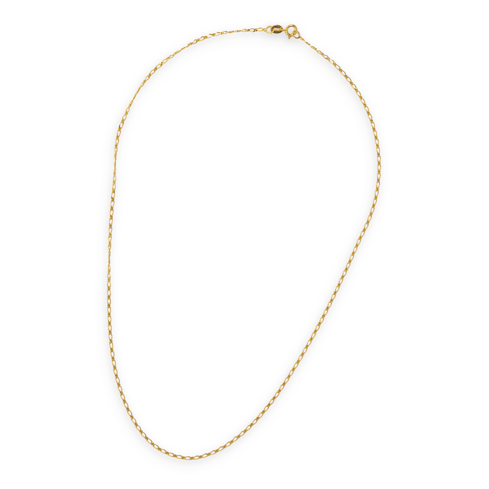 Collier chaîne or maille alternée diamantée
