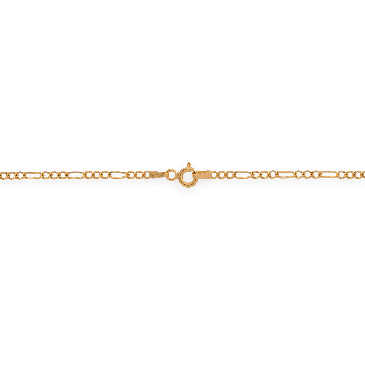 Collier Chaîne Or 375 Maille Cheval Alterné 1.3 Creux 2.3mm 60cm