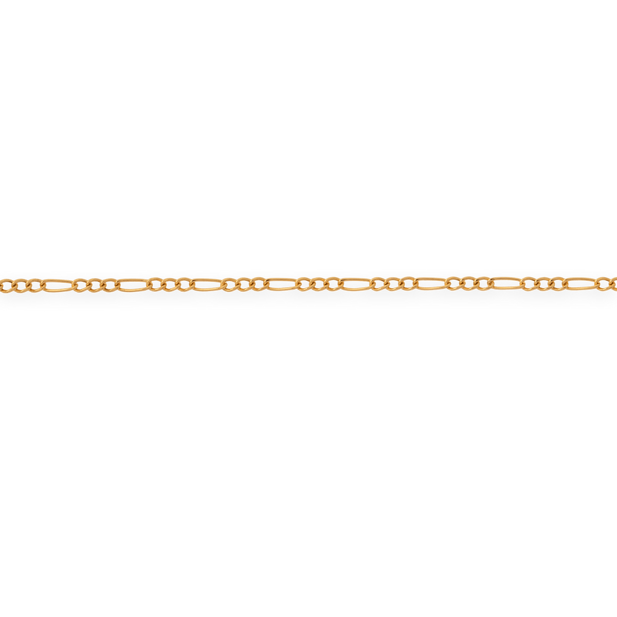 Collier Chaîne Or 375 Maille Cheval Alterné 1.3 Creux 2.4mm 60cm