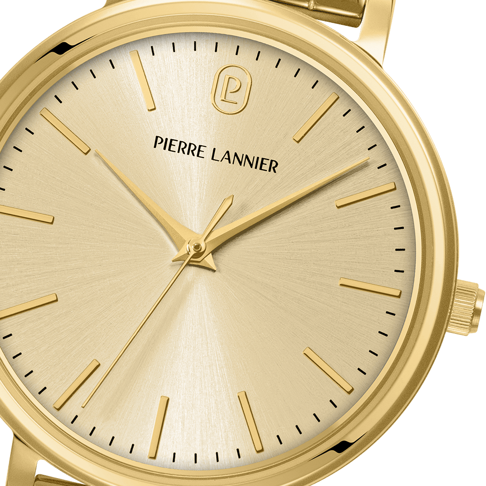 Montre Femme ESSENTIAL Doré Cadran Doré Bracelet Acier Doré 14 MM