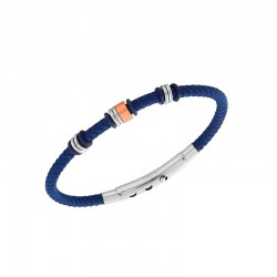 Bracelet  Nylon Bleu Et...