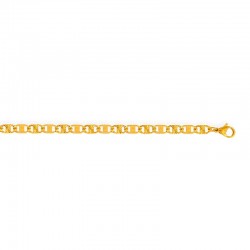 Bracelet Acier Gold Maille...