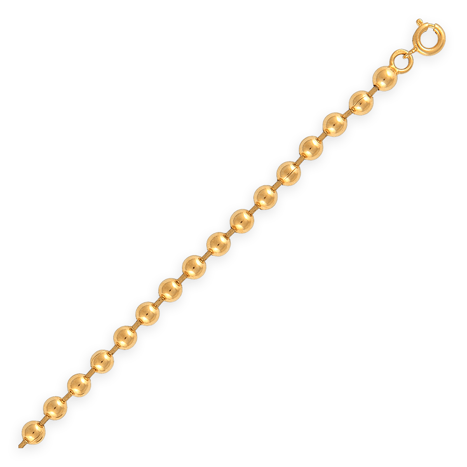 Bracelet Plaqué Or Grain D'or