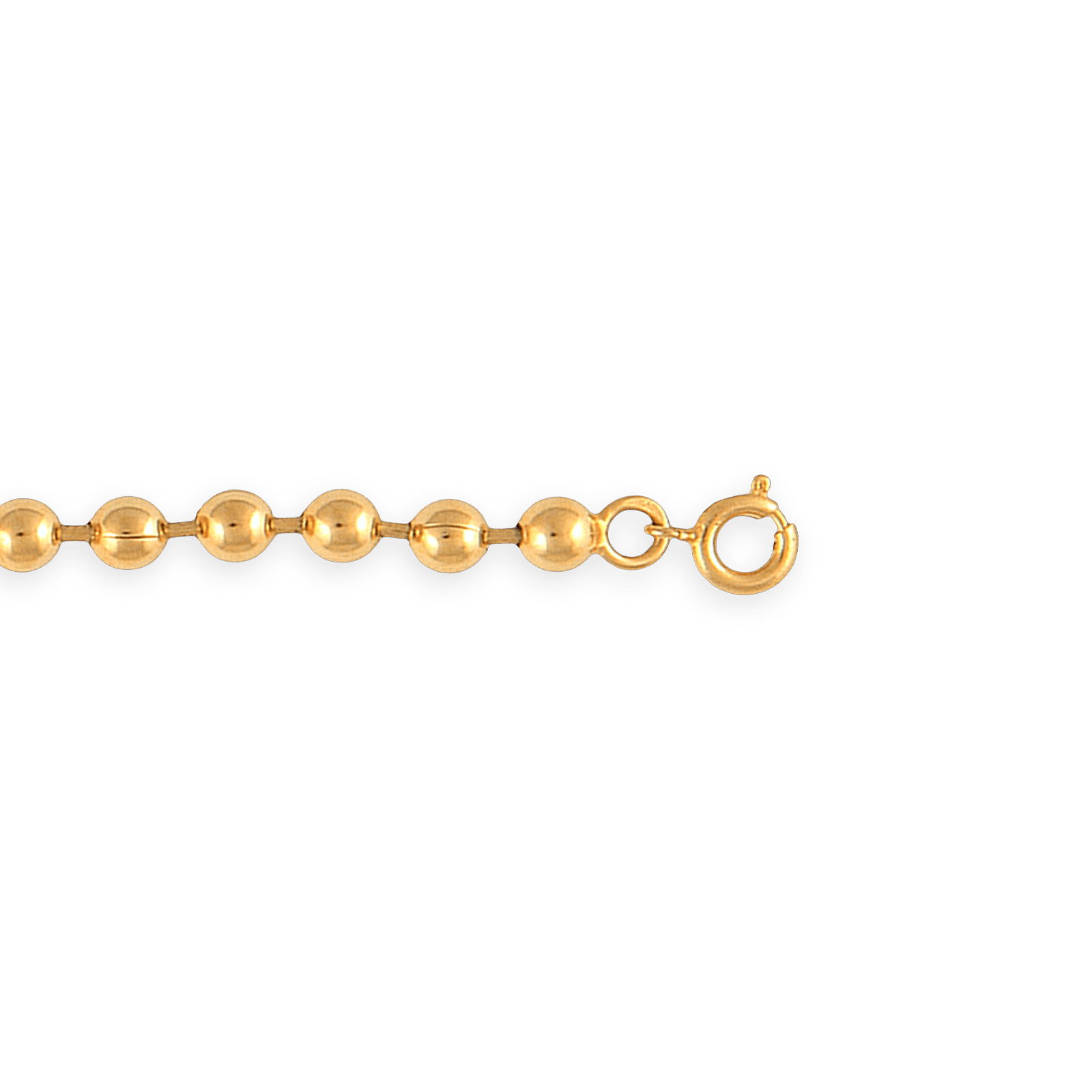 Bracelet Plaqué Or Grain D'or