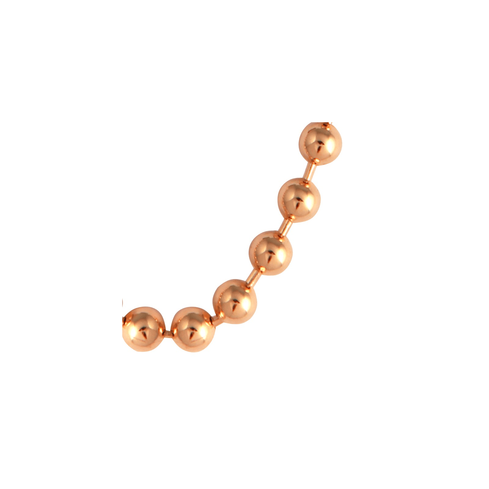 Collier grain d'or plaqué or