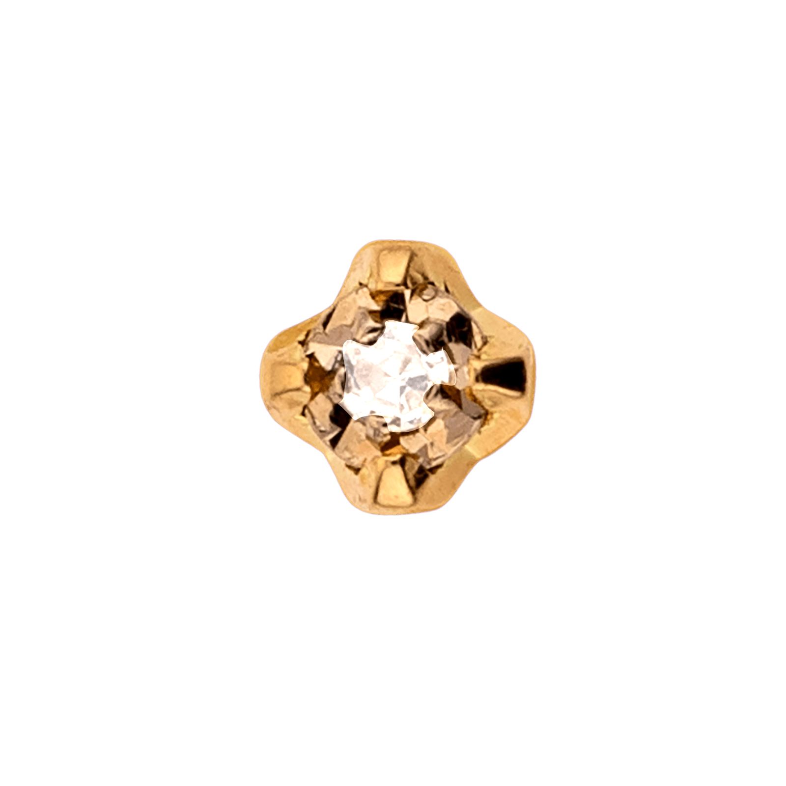 Piercing Or750 Nez Diamant