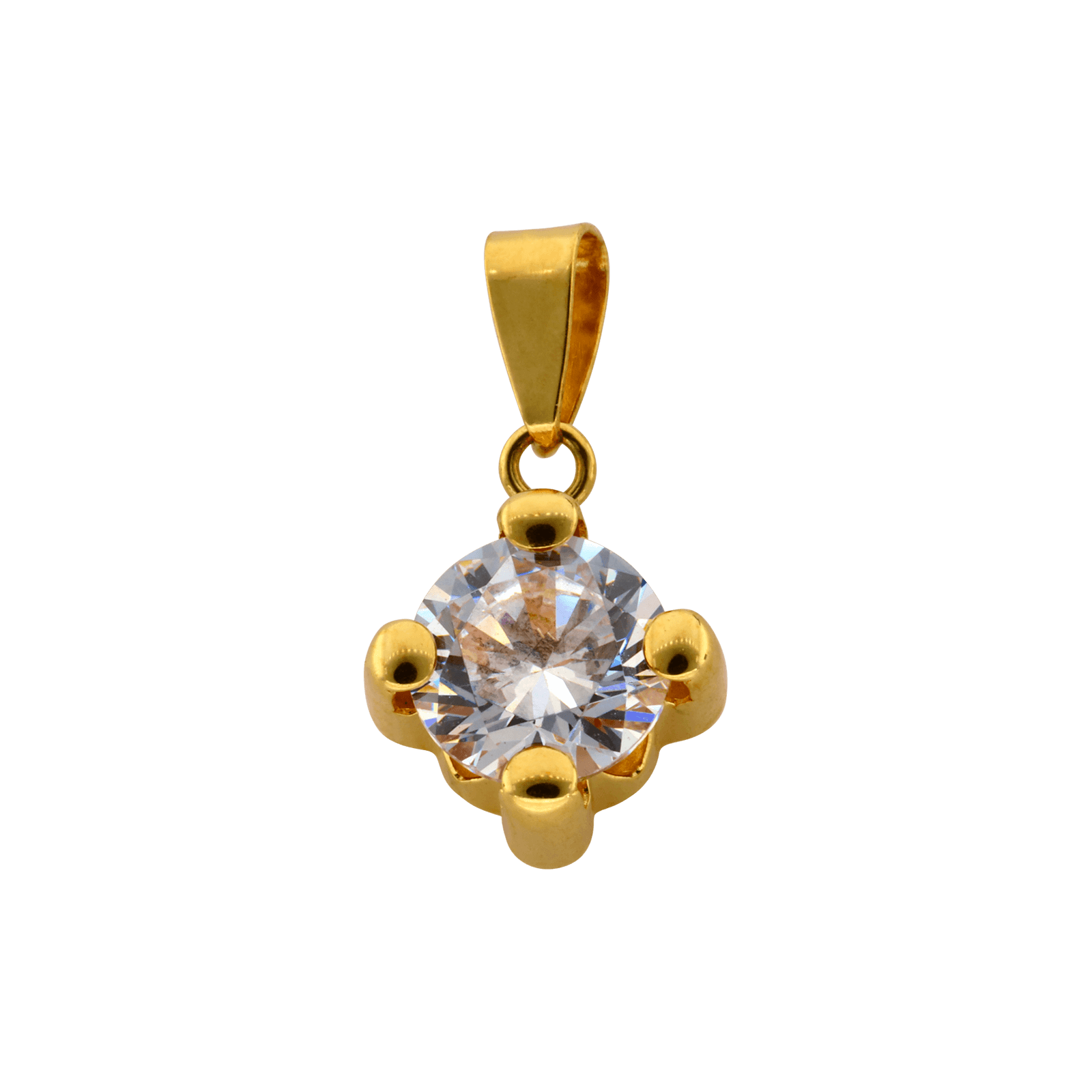Pendentif Oxyde de Zirconium 6 millimètres