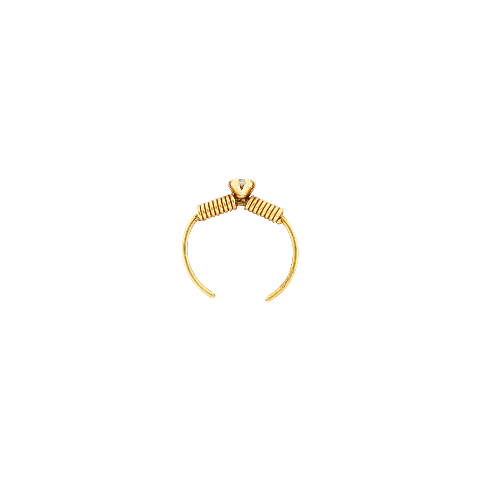 Boucle de nez petits anneaux et Oxyde de Zirconium