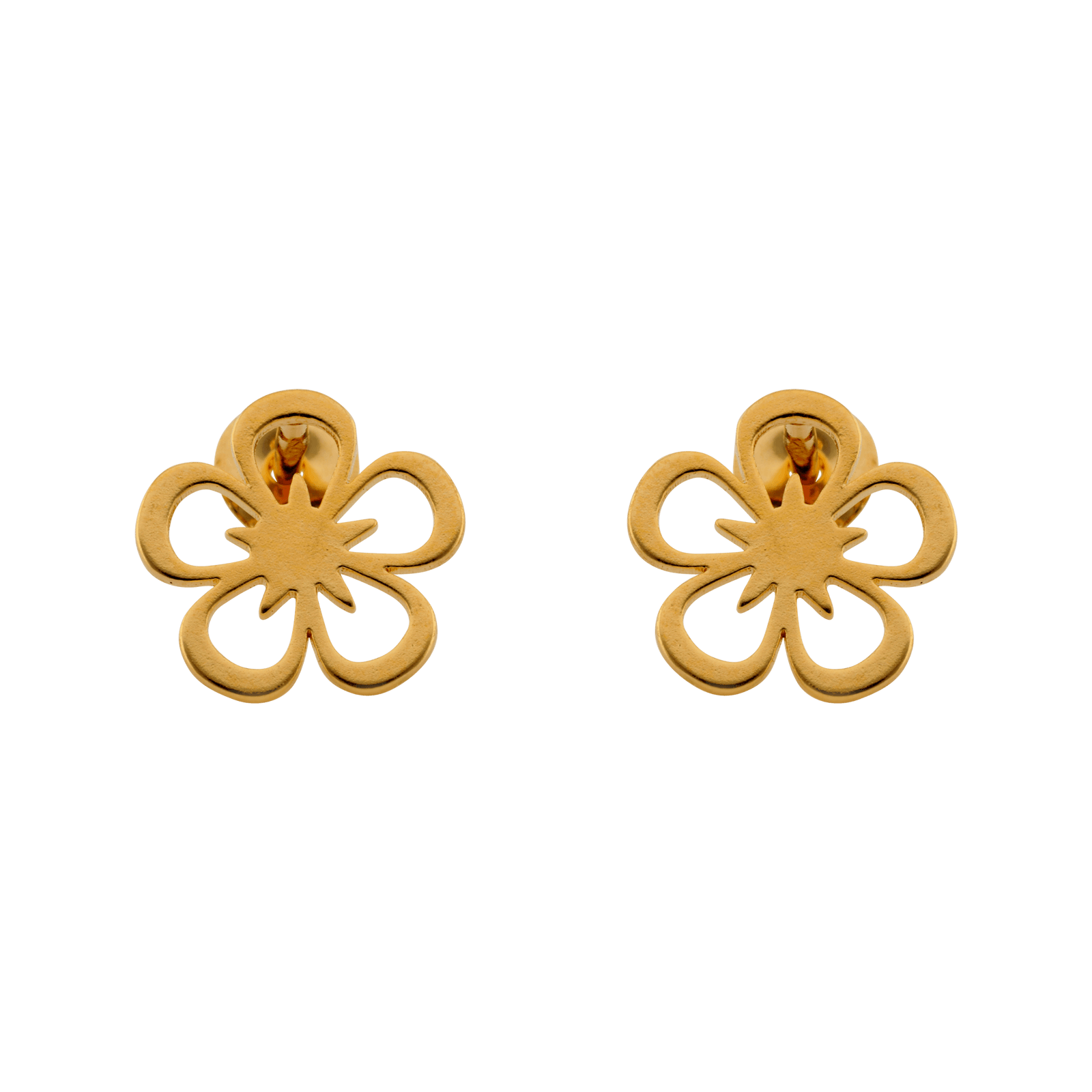 Boucles d'Oreilles pour fleur découpée