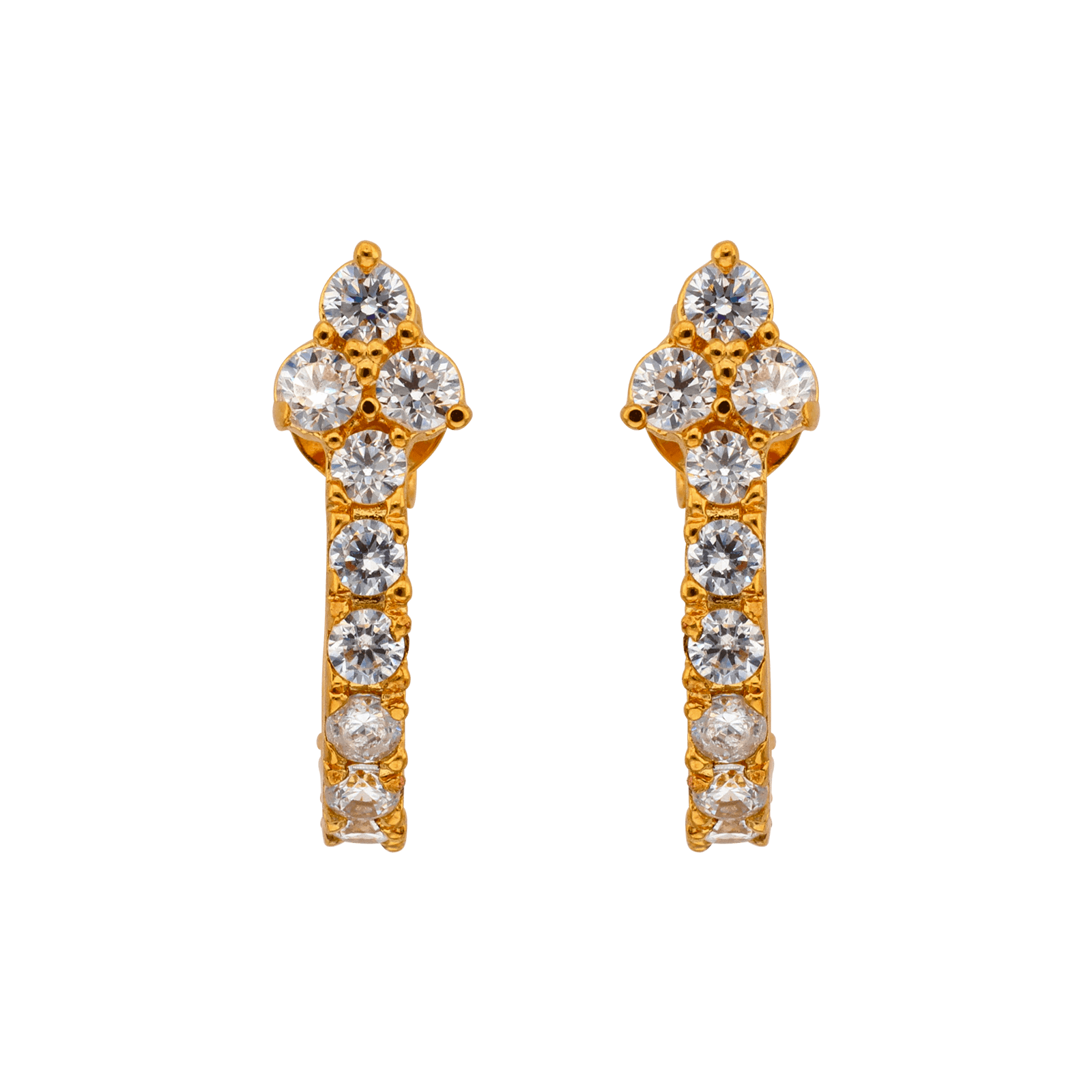 Créoles Plaqué or Oxydes