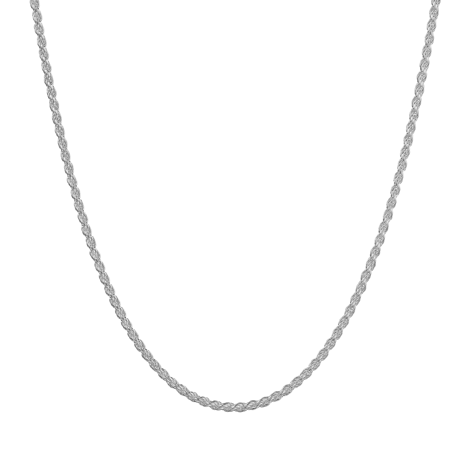 collier corde massive 45 centimètres
