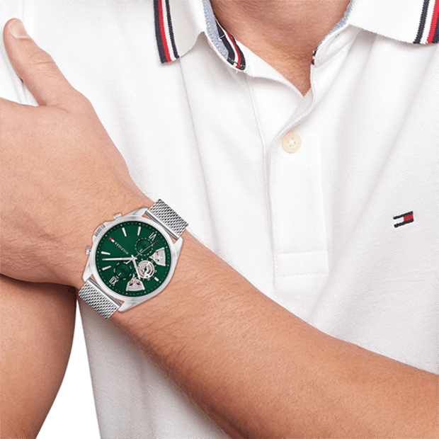Montre Tommy Hilfiger quartz Homme Baker Vert - 1710647