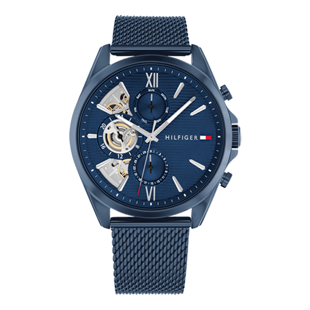 Montre Tommy Hilfiger Quartz Homme Baker Bleu - 1710648