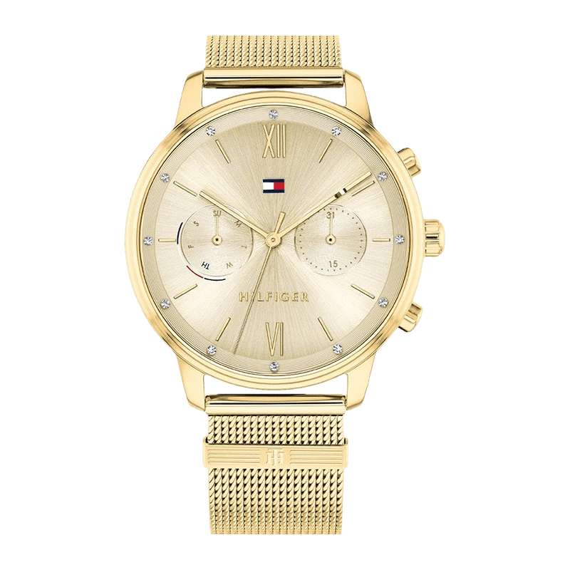 Montre Femme Tommy Hilfiger Blake  Bracelet Acier Doré – Cadran Doré - 1782302