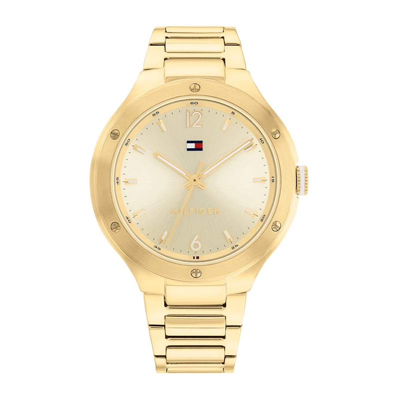 Montre Femme Tommy Hilfiger Naomi  Bracelet Acier Doré  Cadran Doré – 1782477