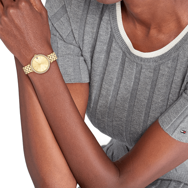 Montre Tommy Hilfiger Natalie en Acier et PVD Doré - 1782718