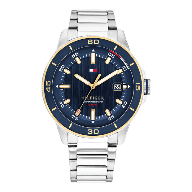 Montre quartz Homme Remy Bleu foncé Tommy Hilfiger