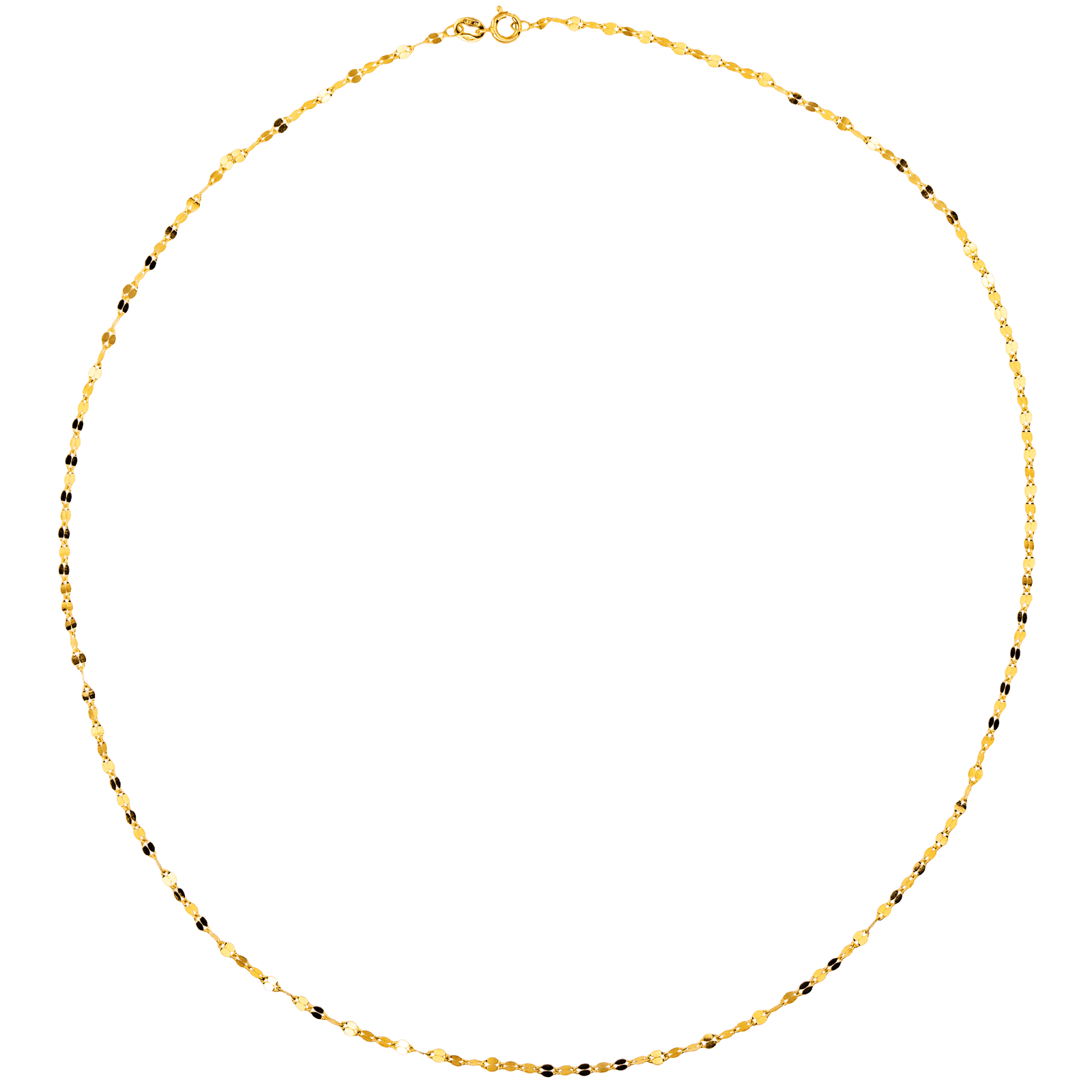 Collier chaîne fantaisie 45 centimètres
