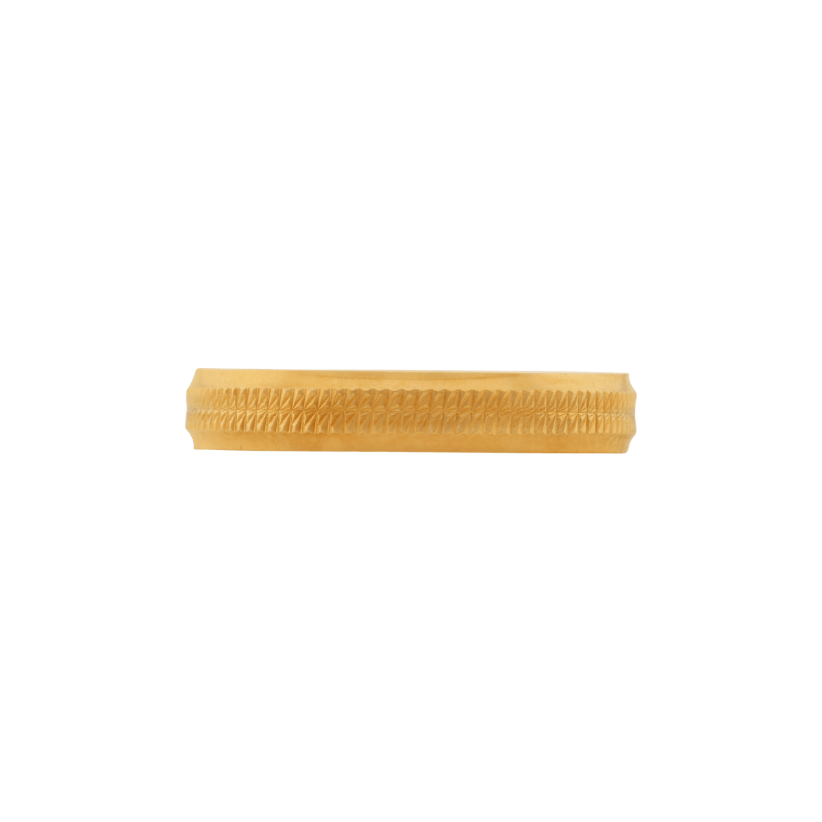 Alliance or 18 carats ciselée 3.3mm - taille 70