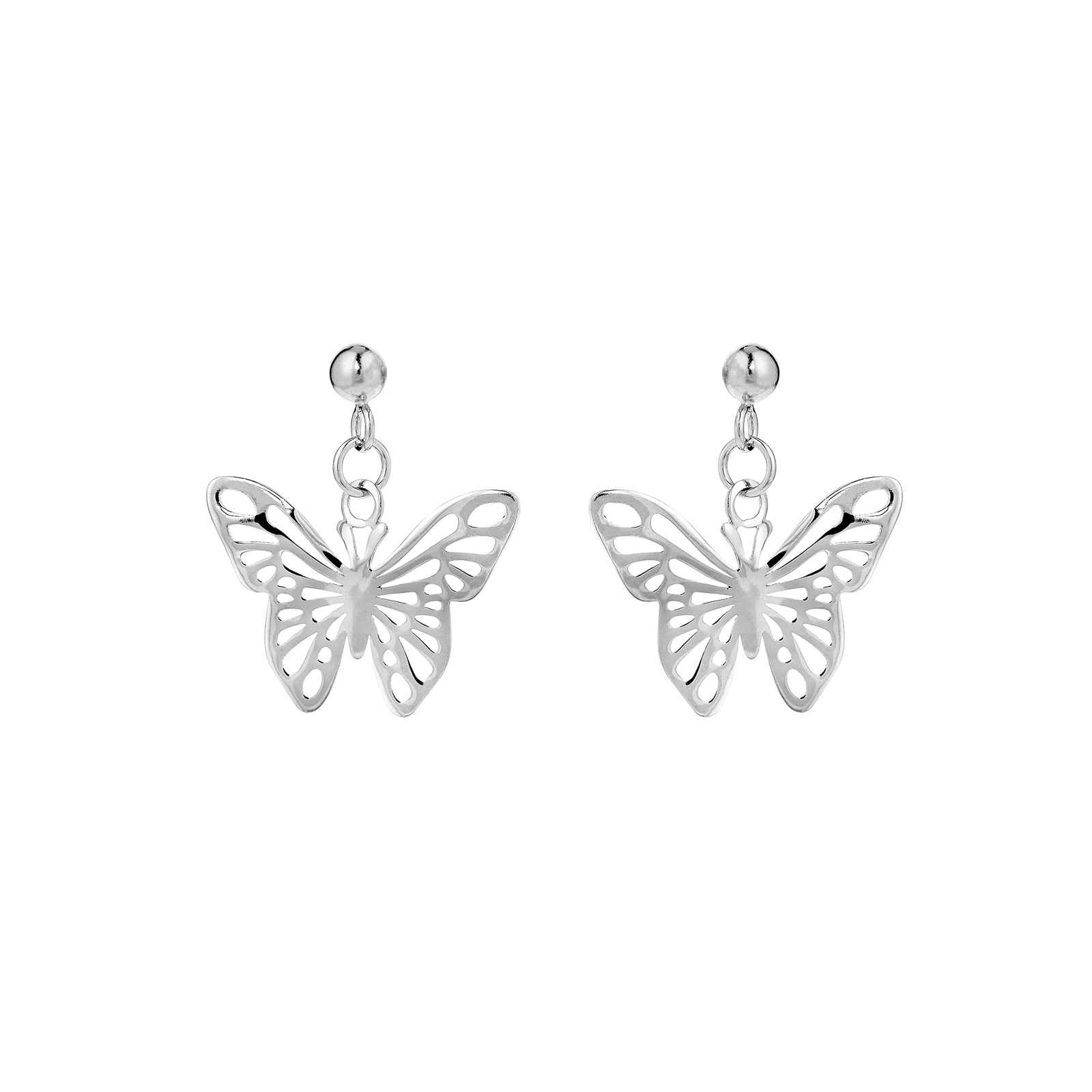 Boucles d'Oreilles Papillon ajouré