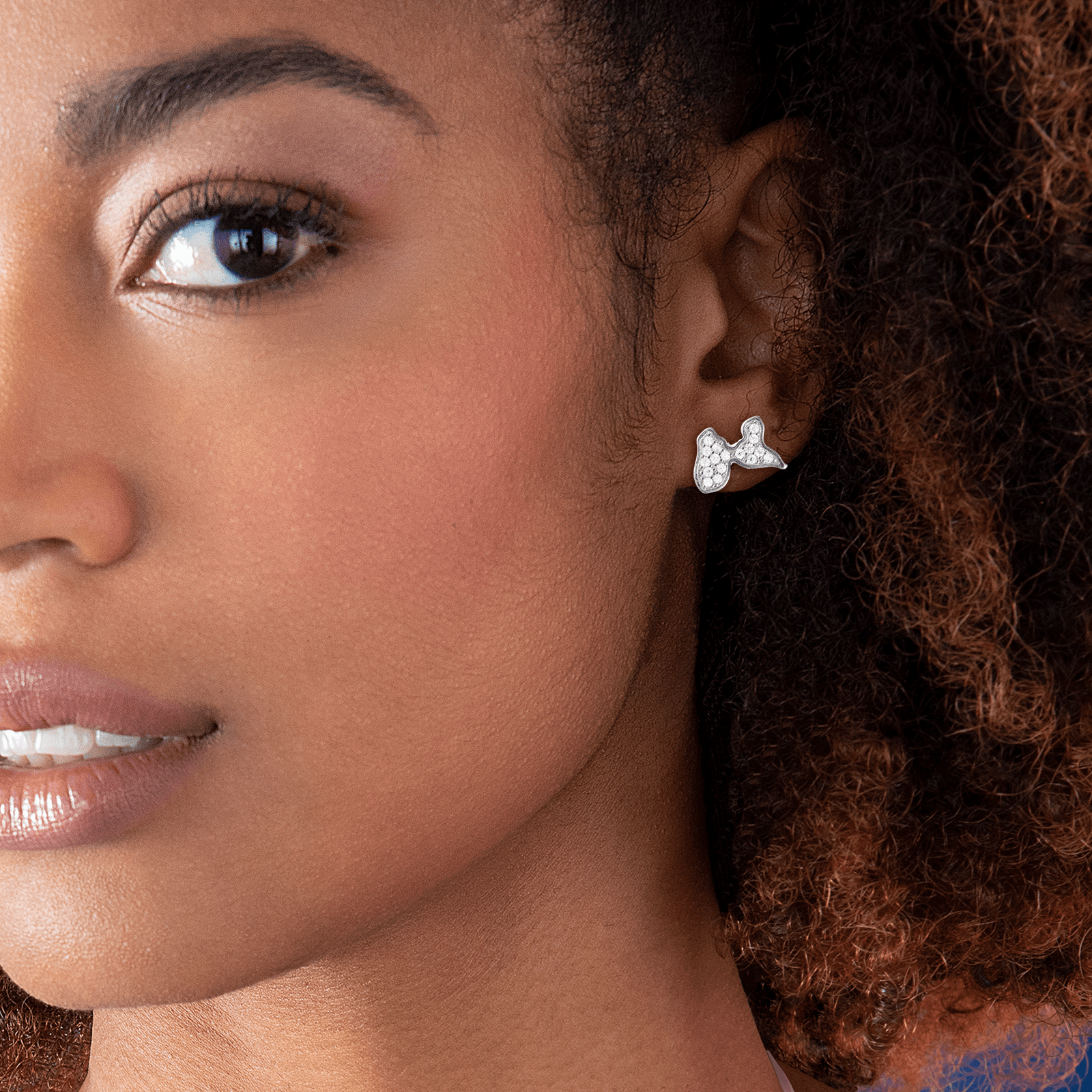 Boucles D'oreilles Guadeloupe Argent925 Zirconium