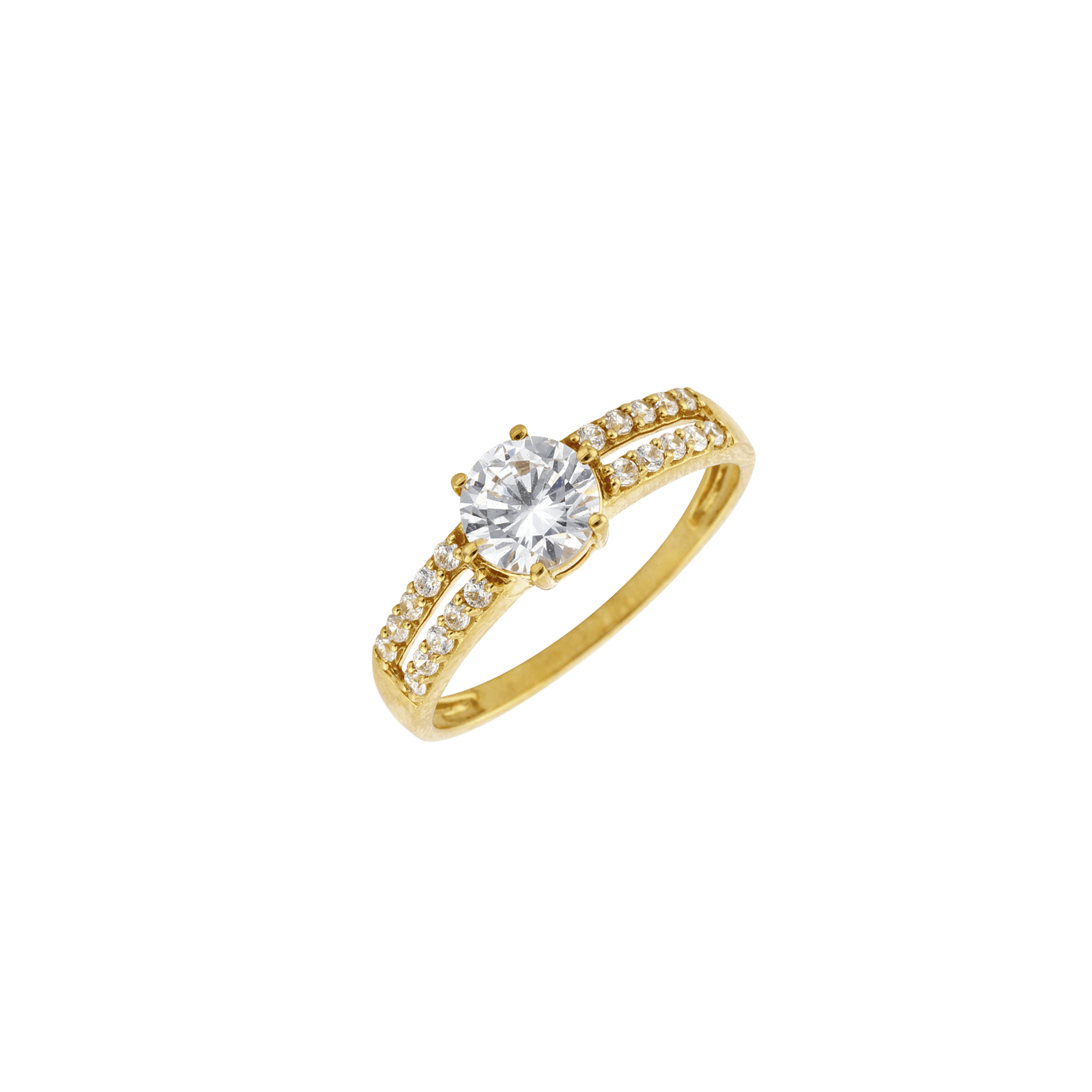 Bague Or Jaune et Oxydes