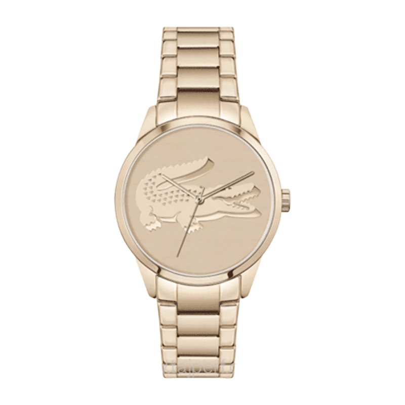 Montre Femme Lacoste Ladycroc Bracelet Acier Doré Rose –2001172