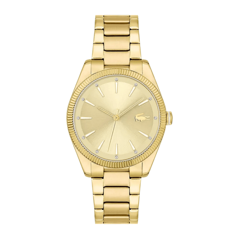 Montre Femme Lacoste Capucine  Bracelet Acier Doré – 2001240