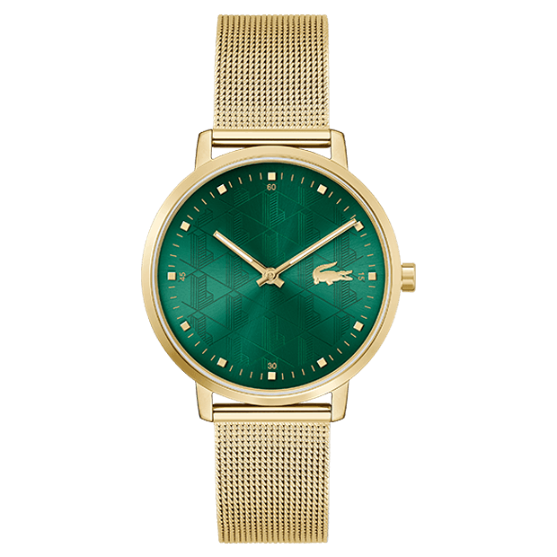 Montre Lacoste Crocorigin en Acier et PVD Doré