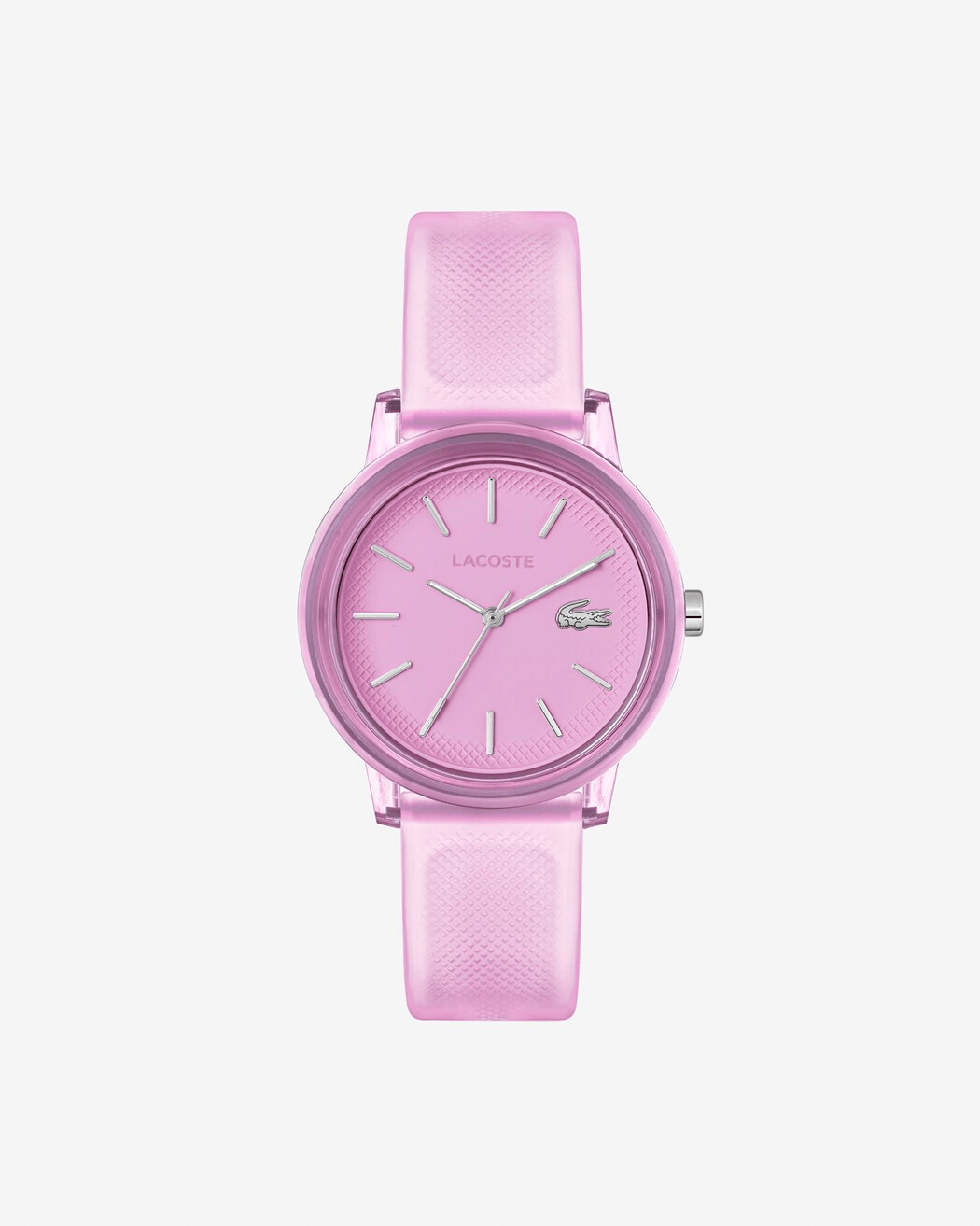 Montre Femme Lacoste 12.12 Bracelet Silicone Rose – 2001362