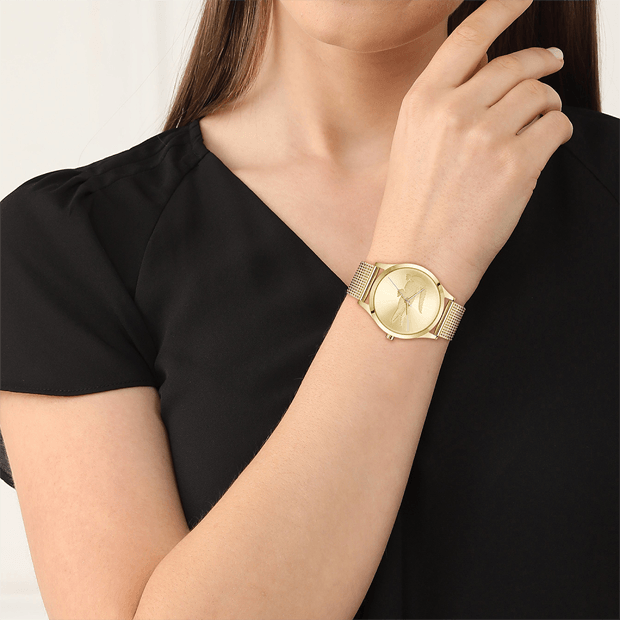 Montre quartz Femme Crocodelle Doré Lacoste - 2001416