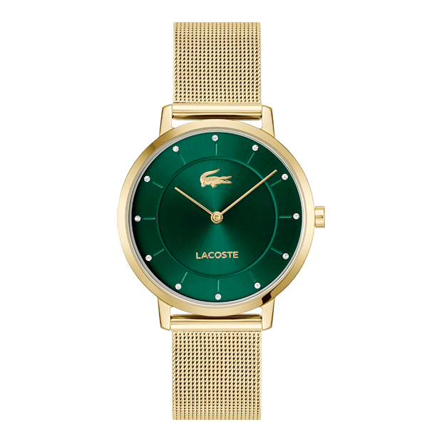 Montre LACOSTE Femme Crocorigin en Acier Doré - 2001475