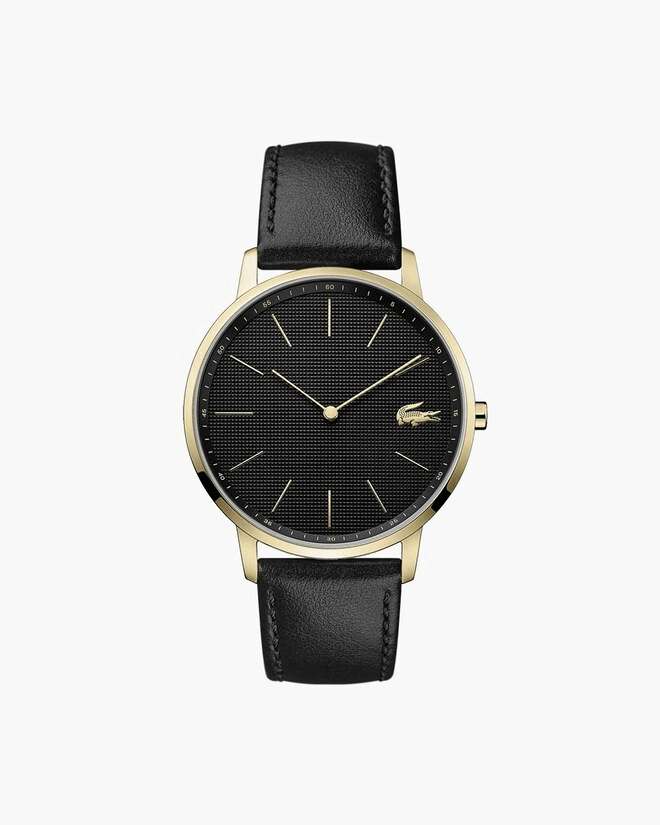 Montre Femme Lacoste Moon Cuir Noir