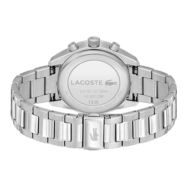 MONTRE HOMME Lacoste Boston cadran bleu bracelet acier