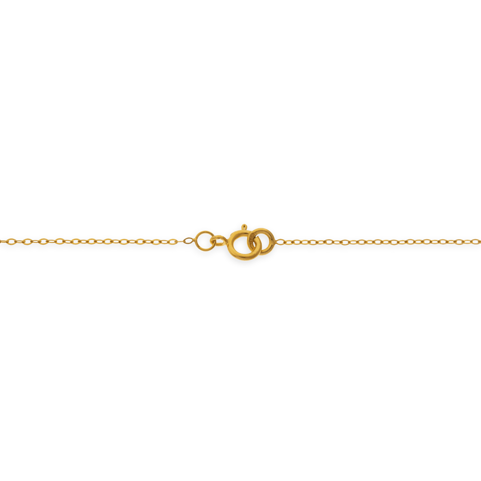 Collier chaîne plaqué or motif rose