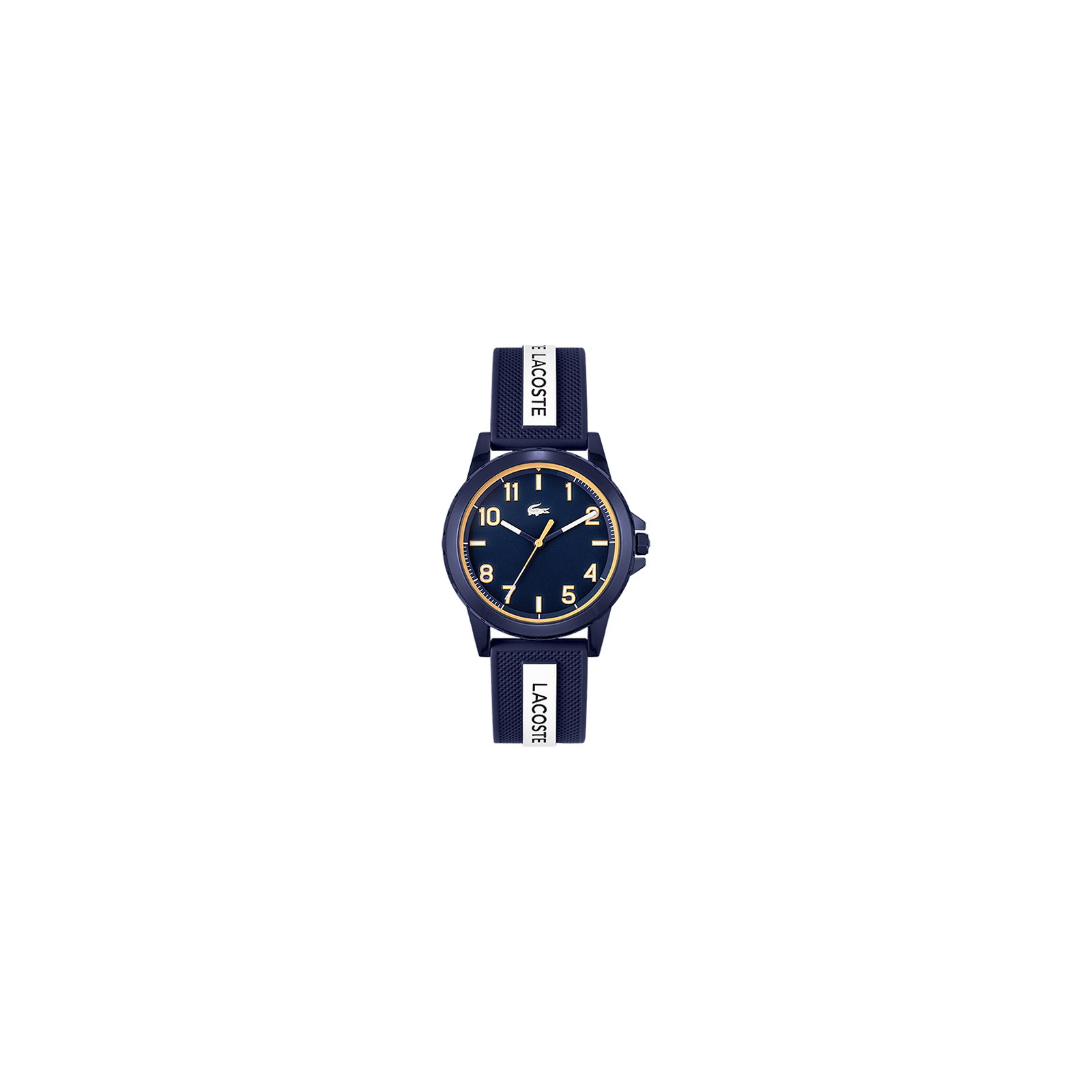MONTRE ENFANT Lacoste Quartz cadran bleu bracelet silicone bleu