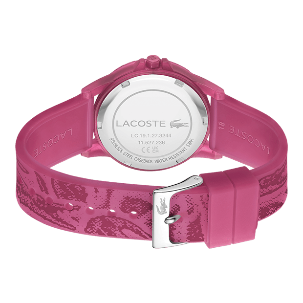 Montre LACOSTE Femme Rider en Silicone Rose - 2020156